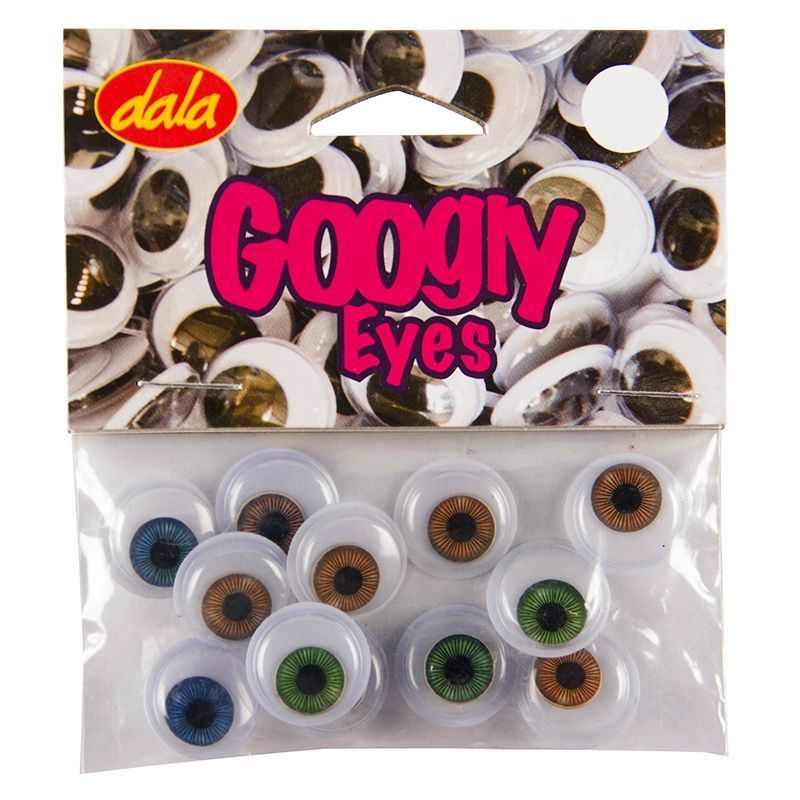 DALA GOOGLEY EYES EXOTIC 15MM 12S