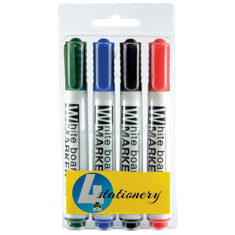TREEFOIL WHITEBOARD MARKER 4S